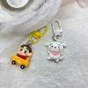 Crayon New Shin-Chan Key Chain Bag Pendant Decorative Jewelry Keychain Cute Mini Model Key Chain Accessories Toy Gift