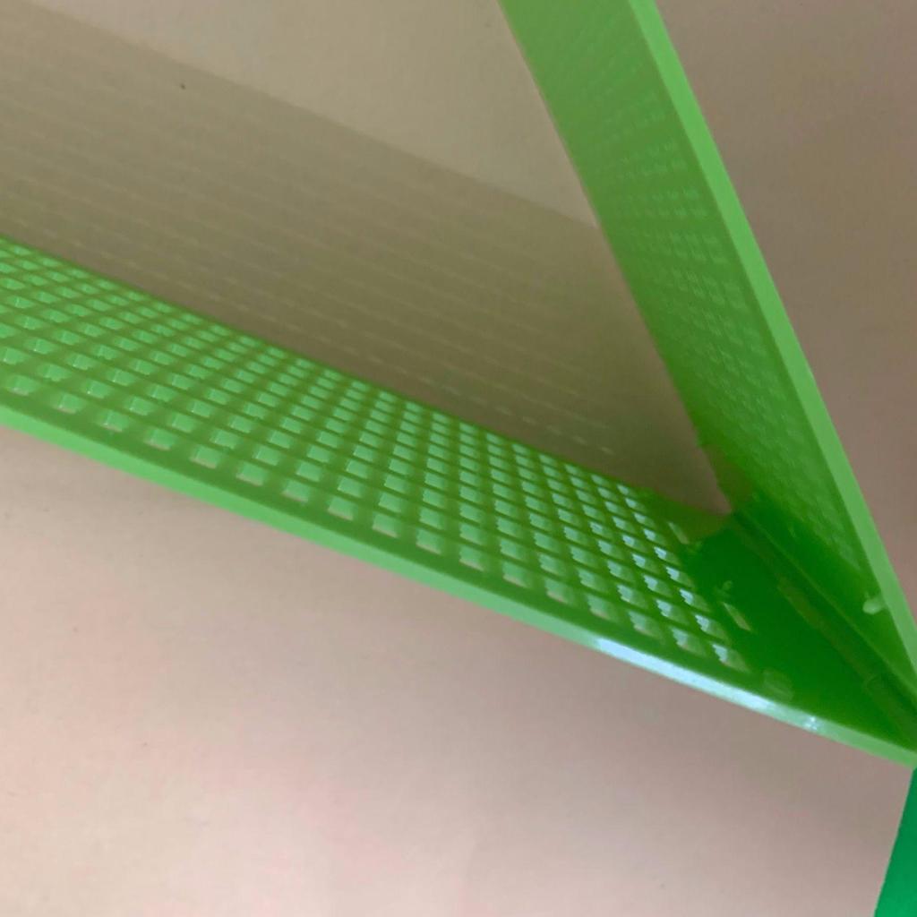 9-Line, 30-Square Braille Writing Board with Stylus - Thickened Version