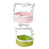 Bird Perch Stand Training Activity Toy Removable Parrots Exercise for Small Medium Parrot Cockatiels Budgie Conures Lovebirds