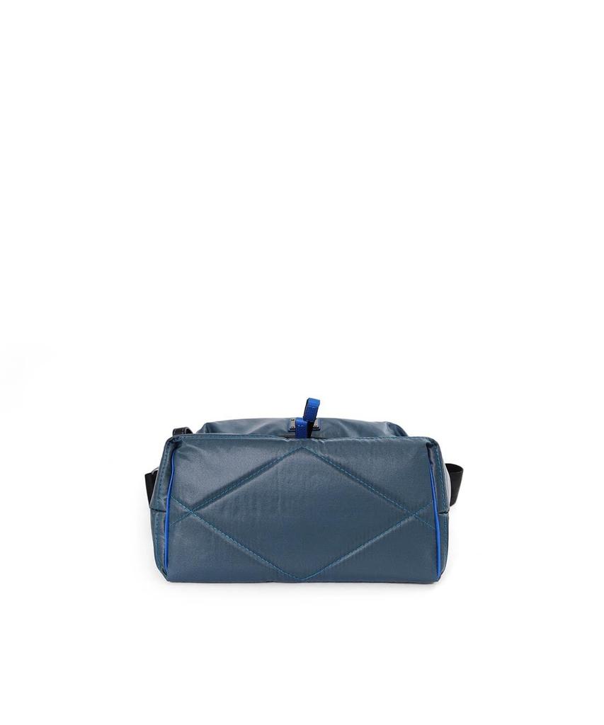 Lanvin en Bleu Heather Shoulder Bag in Turquoise Men's