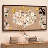 Multifunctional Felt Display Board No-drill Design Photo Display Board  Message Board for Photo Toy Storage, Wall Decoration