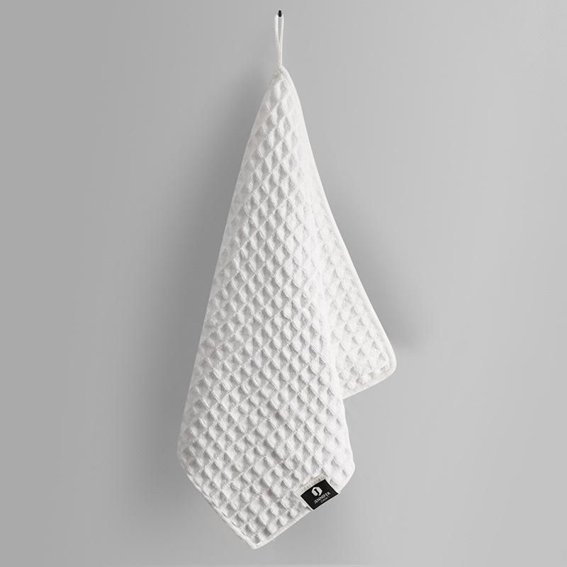 Waffle Weave Lint-Free Dishcloth: Absorbent Cleaning Towel for Kitchen & Coffee Bar