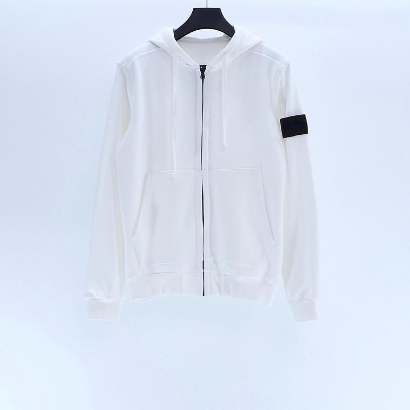 Basic Plain Hooded Sweatshirt Men Women 360g Cotton Loose Fit Casual Streetwear