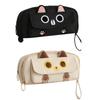 Large Capacity Pencil Case Stationery Bag Pencil Pouch Cartoon Cats Pencil Bag Makeup Bag Desk Organizers for Student
