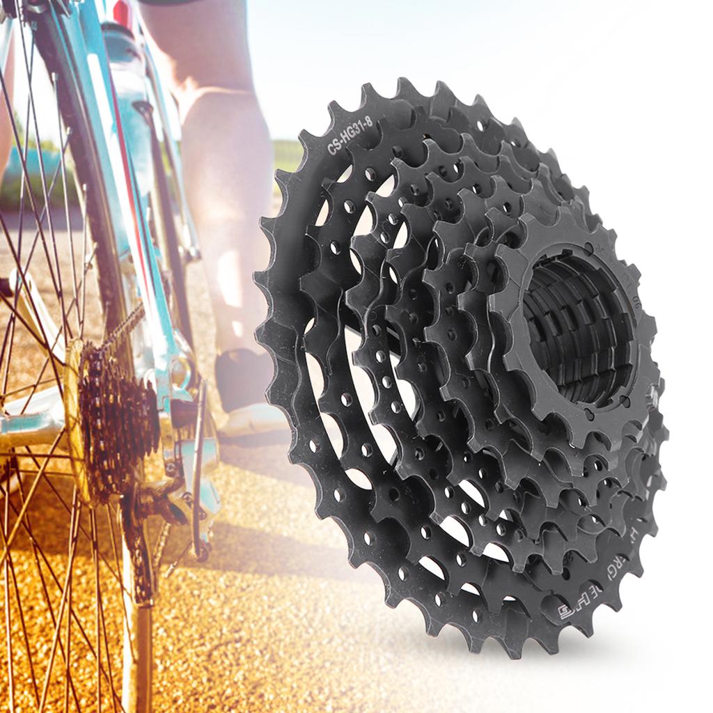 CS?HG200?8 Ocelová Horská Kola 8 Rychlostní Kazeta Volnoběžka pro 24 Rychlostní Kolo Cyklistické Příslušenství