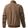 Jacke Herren Herbst und Winter Stehkragen Lässig Neue Jacke Strickjacke Outdoor Herren