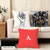 H-Half Life-E 2 Classic Vintage Cushion Cover Pillowcase Ultra Soft Skin Friendly Fabric Cloud Like Comfort & Concealed Zipper