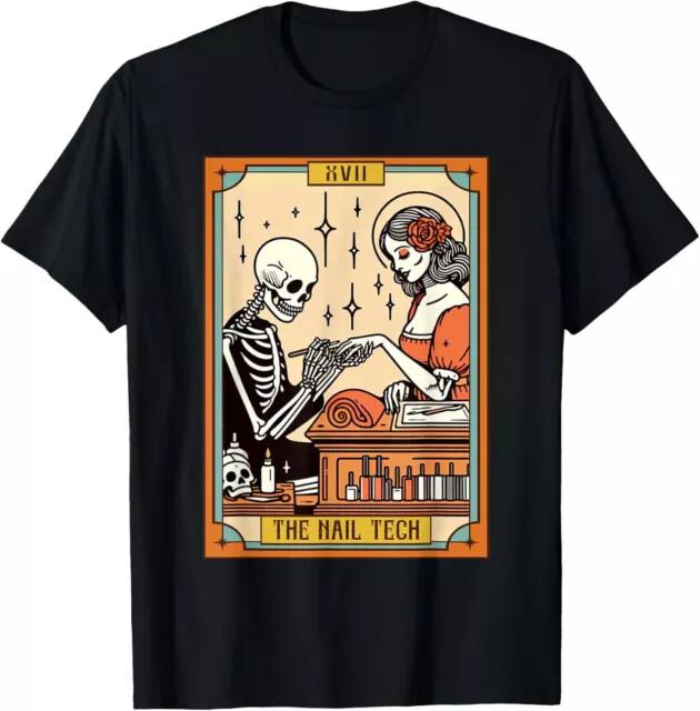 

Funny Skeleton Nail Boss The Nail Tech LifeGood Quality TShirt Size S5XL Unisex T-Shirt XXXL