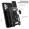 Armor Shockproof Magnetic Ring Stand Holder Case For Samsung Galaxy A82 A73 A72 A71 A55 A54 A53 A52 A51 A35 A34 A33 Lens Cover