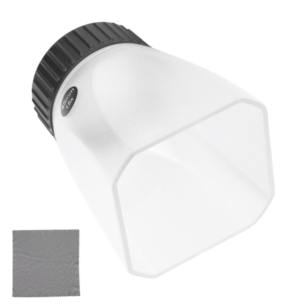 Cylinder Magnifying Glass 15 Times Magnifying Glass for Reading Insect Observation