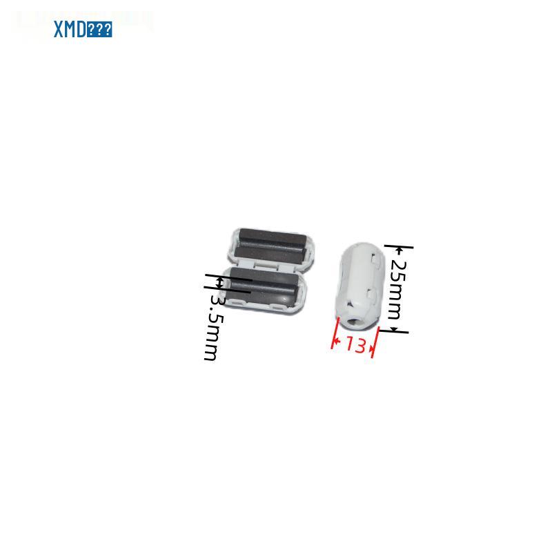 Nickel-Zinc Ferrite EMI/EMC Anti-interference Magnetic Ring Core Buckle