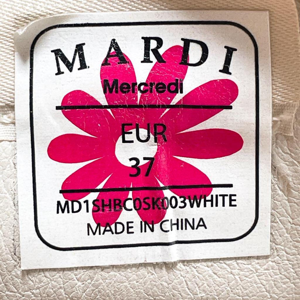 [USED] Mardi Mercredi Leather Sneakers, Size 23.5cm