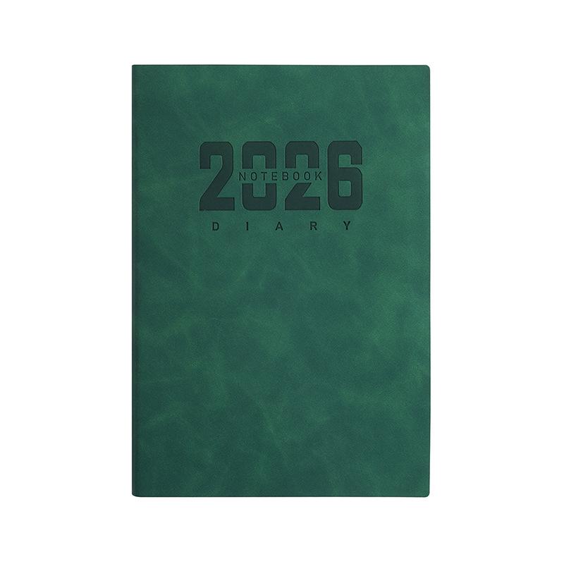 2026 Chinese Daily Planner: Agenda & Efficiency Management Notebook