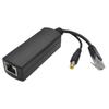 Efficiency PoE Splitter POE StepUps Transform Adapter, RJ45 52V/48V Output, 9-24V DC5.5x2.1mm Input,Wide Compatibility
