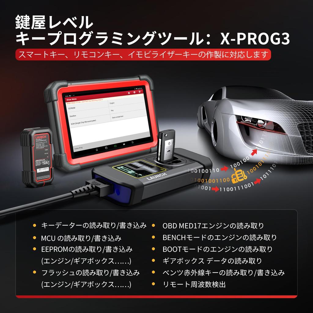 LAUNCH X431 IMMO Elite Smart Key Programmierwerkzeug mit X431 PROG3 Schlüsselprogrammierer Wegfahrsperre Automobil-Diagnose IMMO Schlüssel Schlüssel verloren ECU Vollsystem
