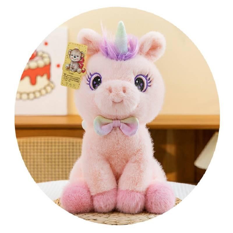 Plush Rainbow Unicorn Toys Cartoon Stuffed Dolls Room Decorations Gifts Kids