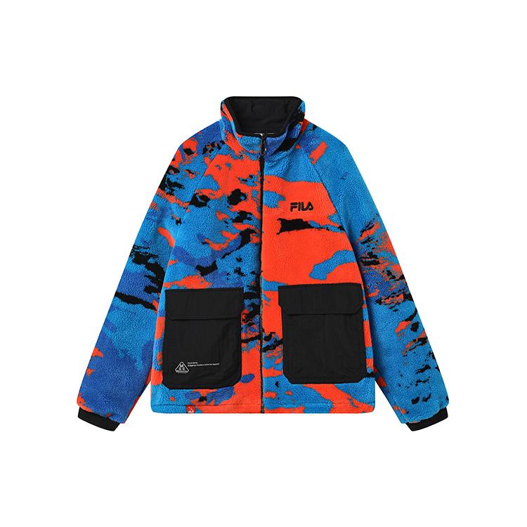 New FILA Jackets Men's All Over Print F11M249901F-ZA