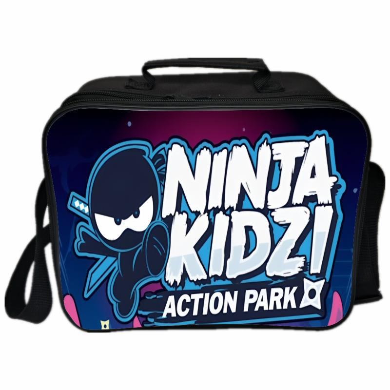 Ninja Kids Insulated Lunch Bag & Box for School or Picnic