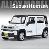 1:22 SUZUKI HUSTLER Alloy Car Model Diecast Metal Off-Road Vehicle Car Model Sound and Light Simulation Collection Kids Toy Gift