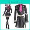 Stylish Black Shinoa Hragi Military Uniform Cosplay Dress From Seraph Of The End For Anime Lovers