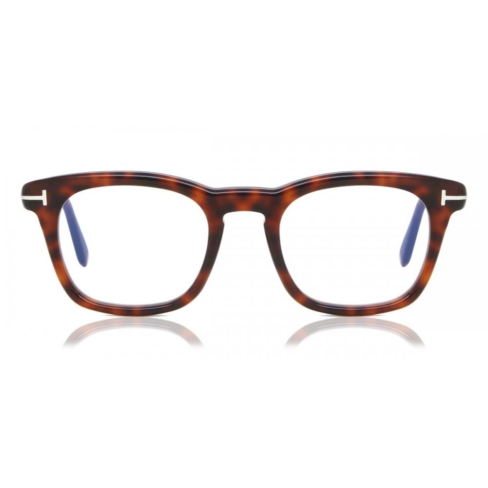 

Tom Ford Ft5870 B Blue Light Block 054 Men Eyeglasses Tortoise/50