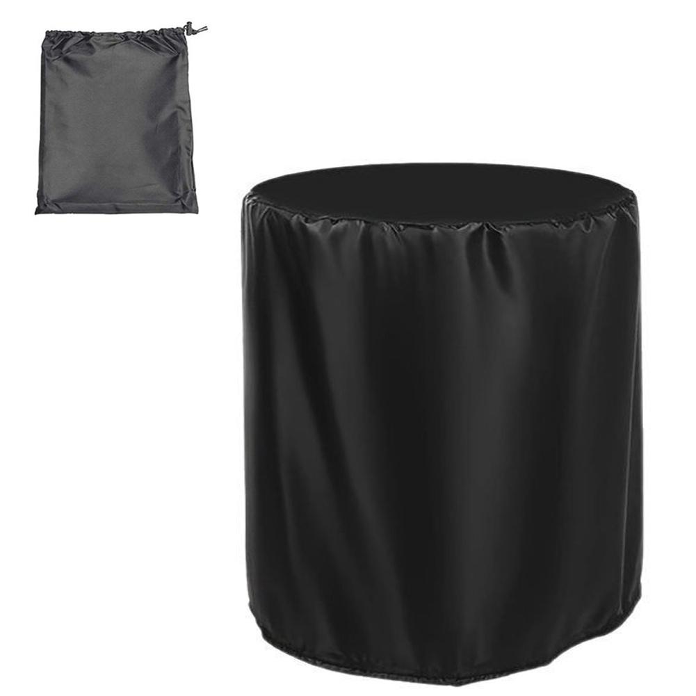 Restaurant Stool Cover Round Bar Stool Covers 210D Oxford Waterproof Furniture Cover Outdoor Circular Stool Bench Cover 39*64cm