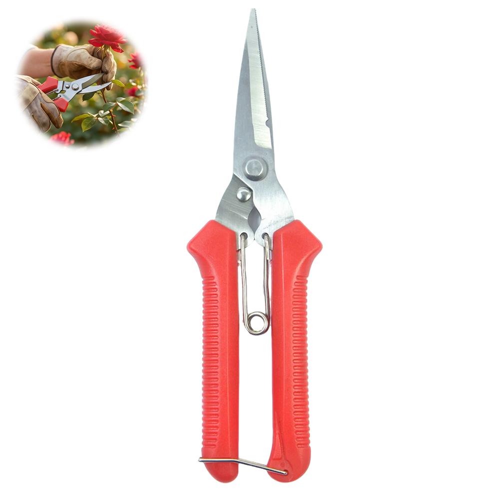 Pruning Shears Tool Professional Sharp Bypass Pruning Shears Tree Trimmers Secateurs Hand Clippers For Garden Beak Scissors