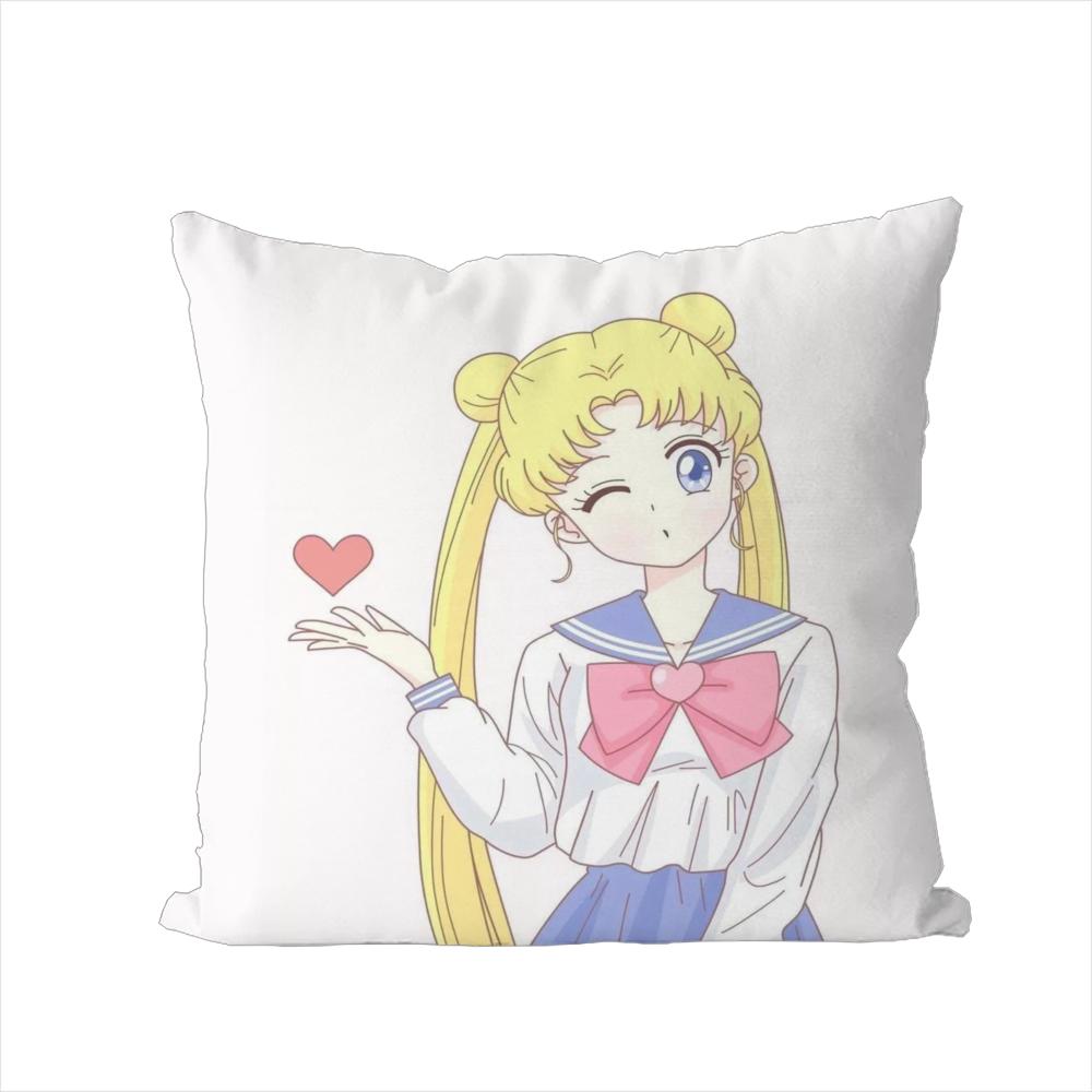 

SSailors MMoons Pillow Case For Car Sofa Decorative Home Doublesided Print Plush Square Throw Pillow Cushion Cover 30x30cm