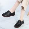 Fashion GKTINOO 2025 Summer Genuine Leather Vintage Loafers Shoes Women Lazy Slip-On Handmade Leather Breathable Hollow Soft Shoes Woman