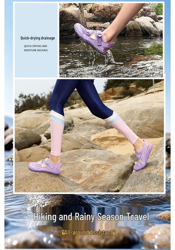 Atmungsaktive, rutschfeste, multifunktionale Watstiefel für Strand, Schwimmen, Yoga und Fitness