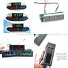 Adjustable Car Temperature Clock 12V 3 in 1 Thermometers Voltmeter Gauge Electronic Clock LED Digital Display LCD Screen