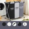 New Oxford Cloth Foldable Laundry Basket - Waterproof and Portable