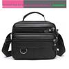 Men's Multifunctional Genuine Leather Crossbody Shoulder Bag