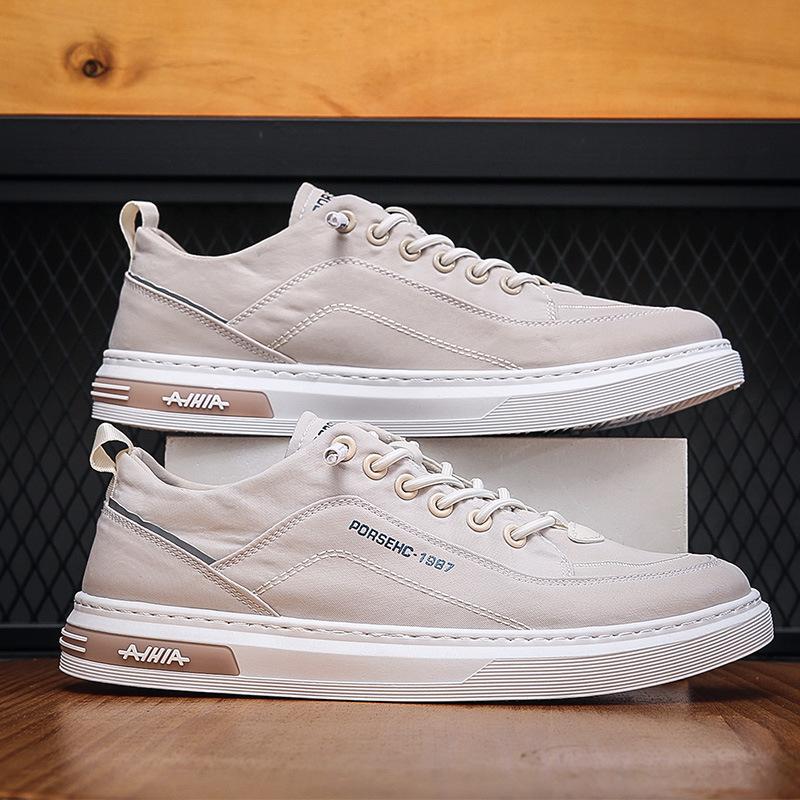 Fashion Sneakers Men Canvas Casual Shoes Breathable Walking Flats Spring Autumn Light Comforable Man Vulcanized Shoes Zapatos De Hombre