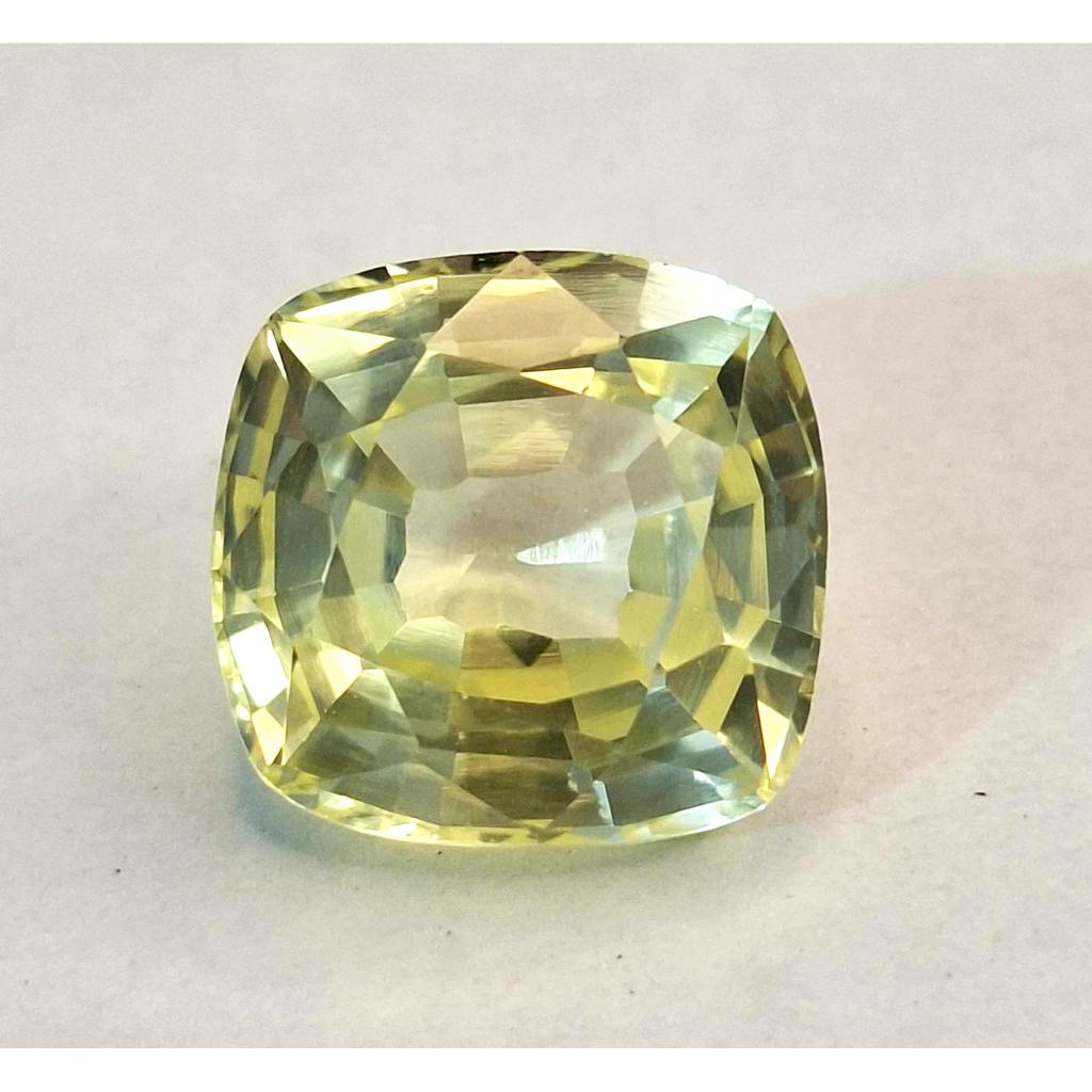 Natural Yellow Citrine Cushion Cut 9-11 Ct Beautiful Certified Loose Gemstone