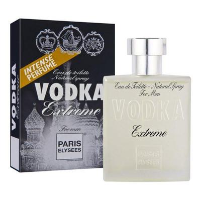 Paris Elysees Vodka Extreme Collection Masculine Parfum Créé en France Eau de Toilette Spray Naturel Parfum pour Homme 100ML (3,3 fl.oz.)
