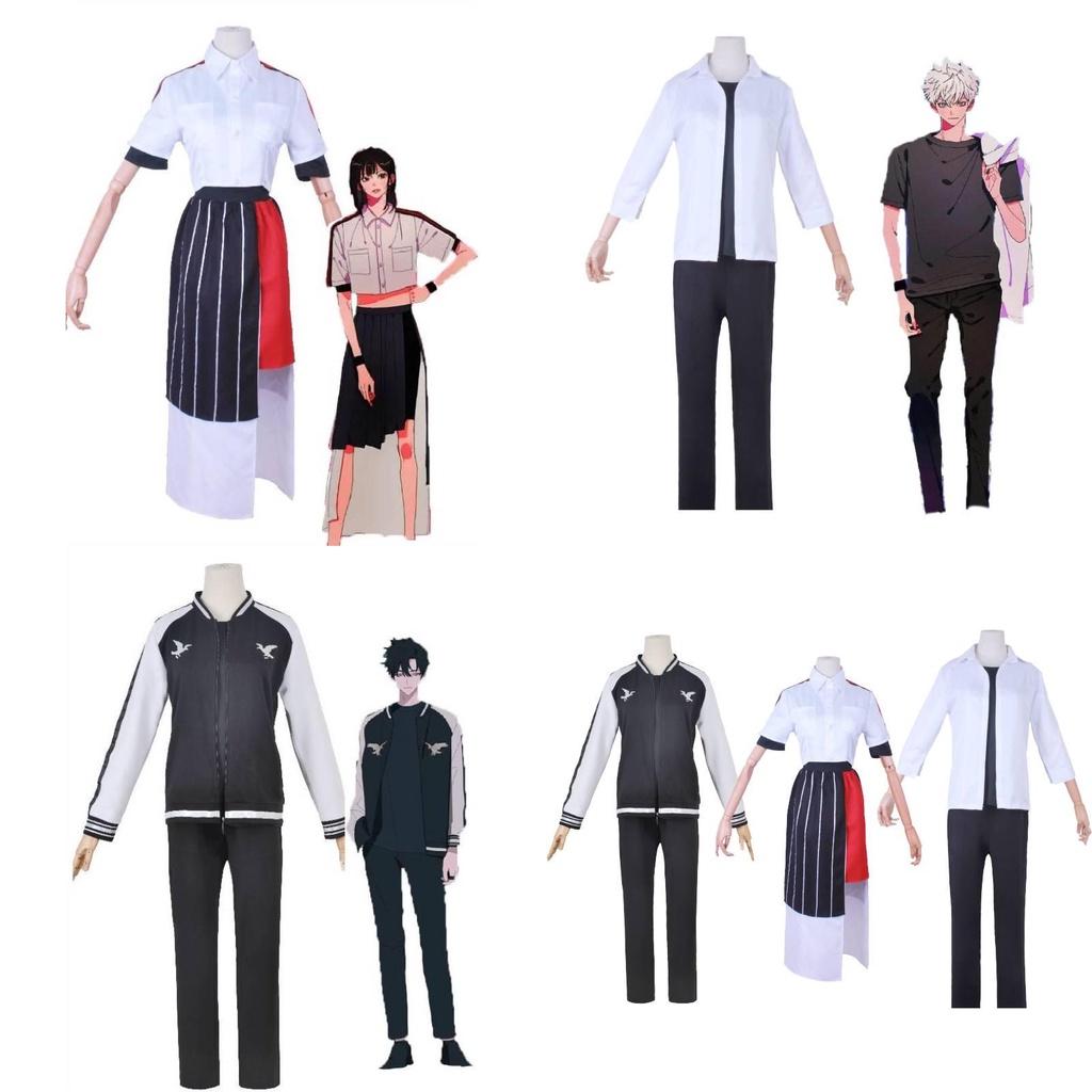 Time Agents Cosplay Costume For Jo Ling, Lu Guang, And Cheng Xiaoshi Durable And Comfortable Polyester Material