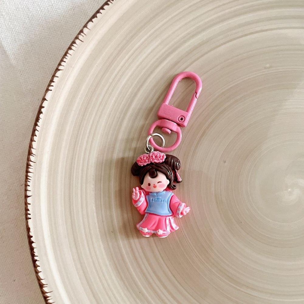 

Chinese Style Cartoon Keychain Bag Pendant Hanfu Girl Pendant Backpack Decoration Style 6