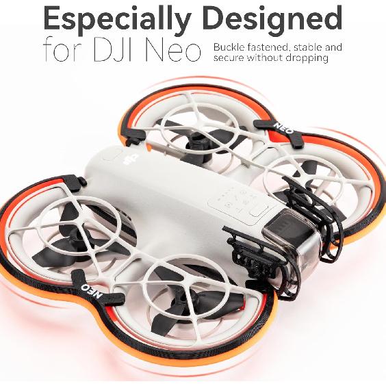 Accessories Bundle Kit for DJI NEO, Prop Bumper Anti-Collision Cover, Compatible with DJI Neo Propellers Drone Accessories, Drone Gimbal Bumper Guard