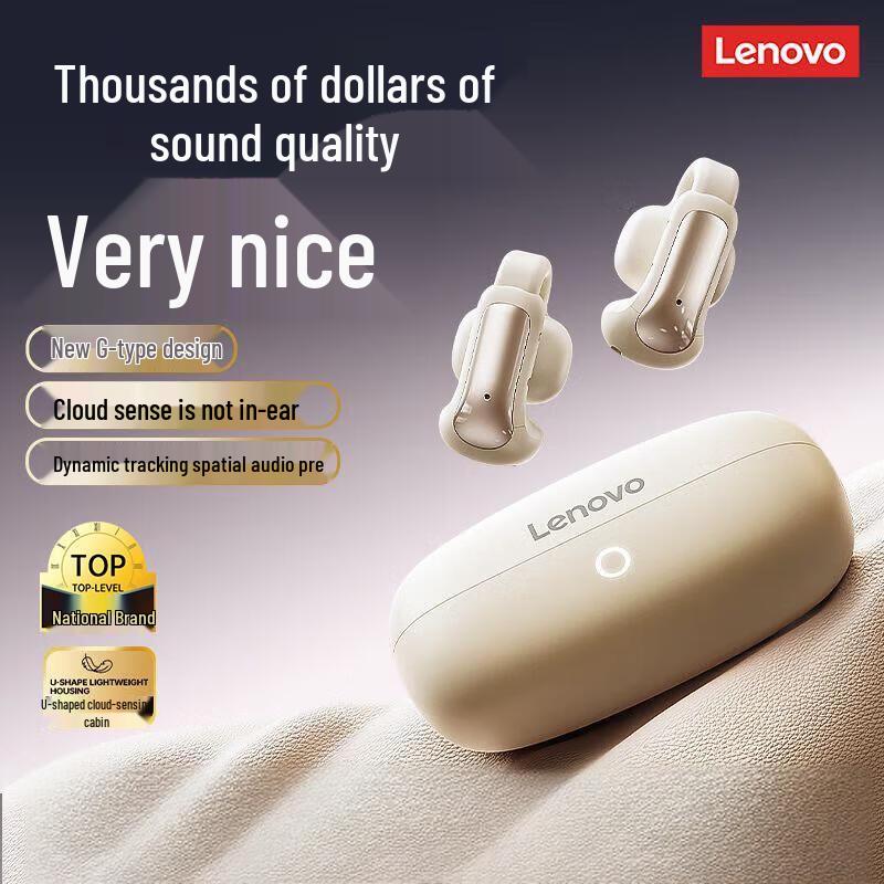 

ThinkPlus Lenovo EA400 Ear-clip Bluetooth Headphones