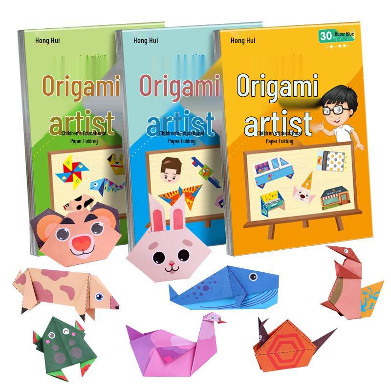 3D Origami DIY Paper Craft Kit for Kids Ages 3-8