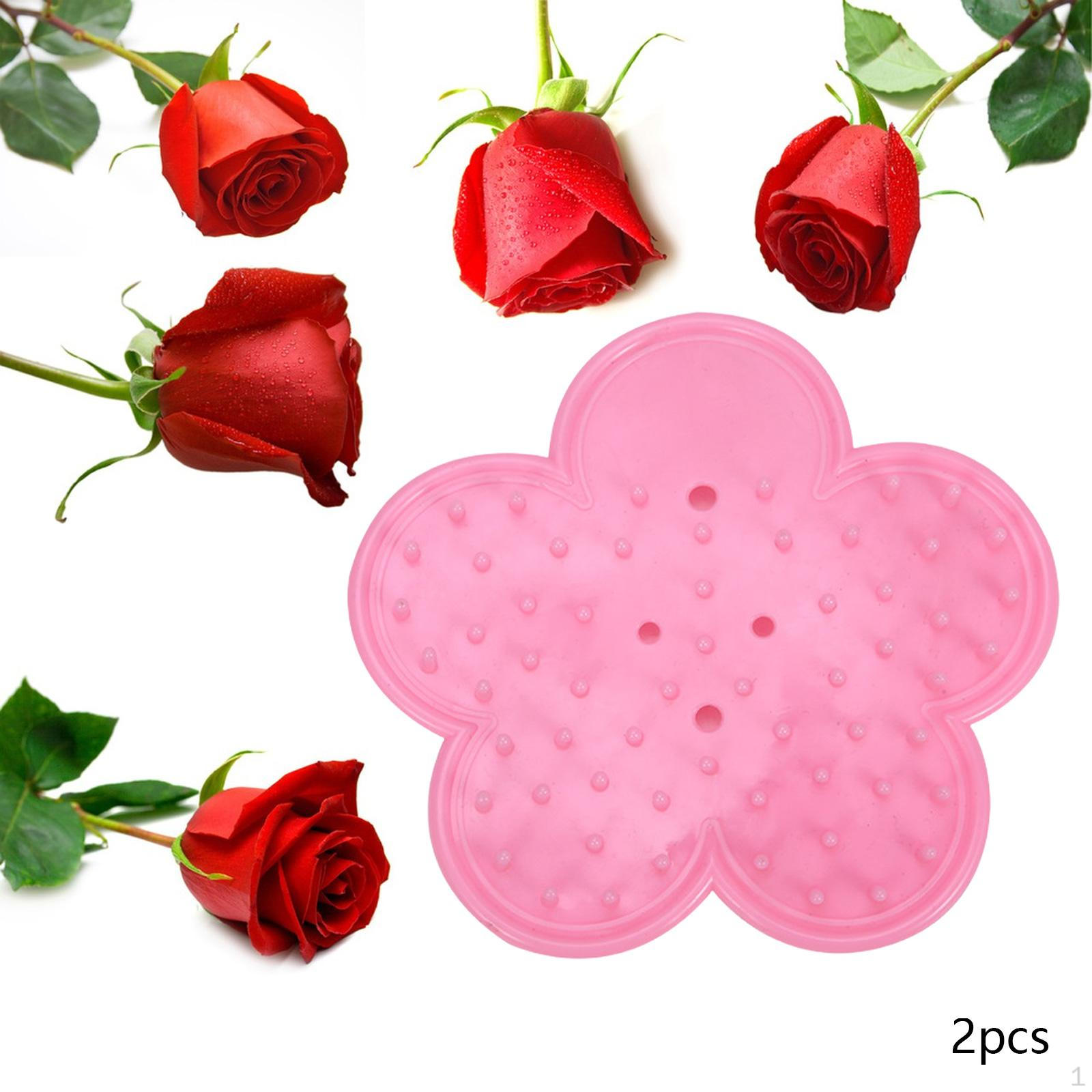 

2 шт. Цветочная композиция для удаления листьев с шипами, портативная, профессиональная, для удаления стеблей, ручная розовый