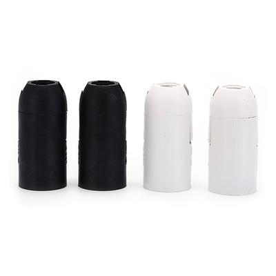 E14 Suport Bec Soclu Lampă Plastic Iluminat LED Negru Alb