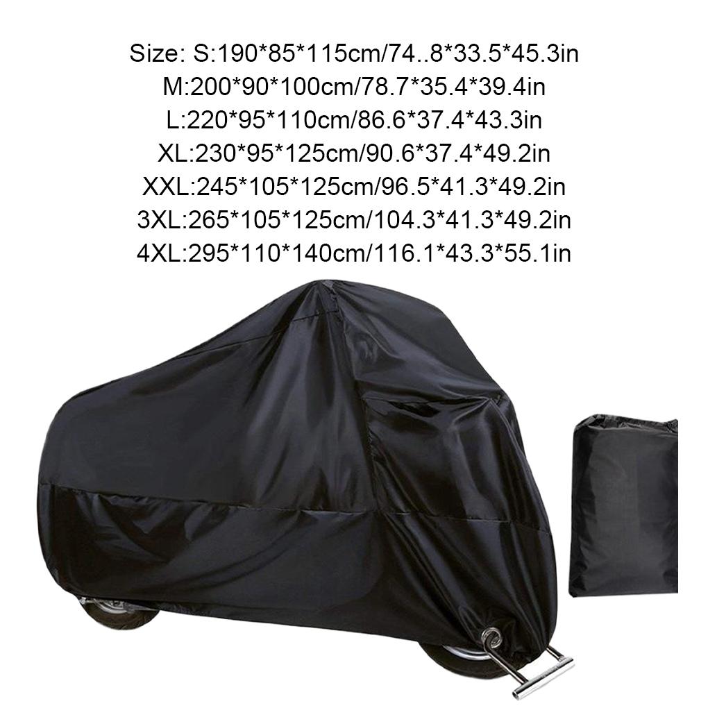 190T Polyester Motorcycle Cover for NMAX AEROX PCX, MIO, BEAT, CLICK Waterproof Rain and Dust UV Cover