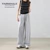 Mark Fairwhale Women's High-Waist Wide-Leg Athletic Pants