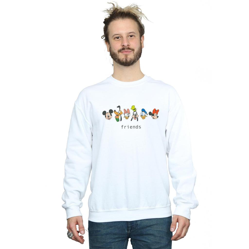 Disney Mens Mickey Mouse And Friends Sweatshirt