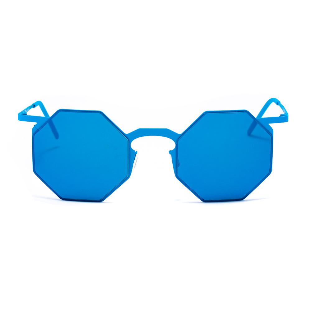 Brillen ITALIA INDEPENDENT 0205-027-000. Okulary przeciwsłoneczne, Kolor niebieski. Unisex.
