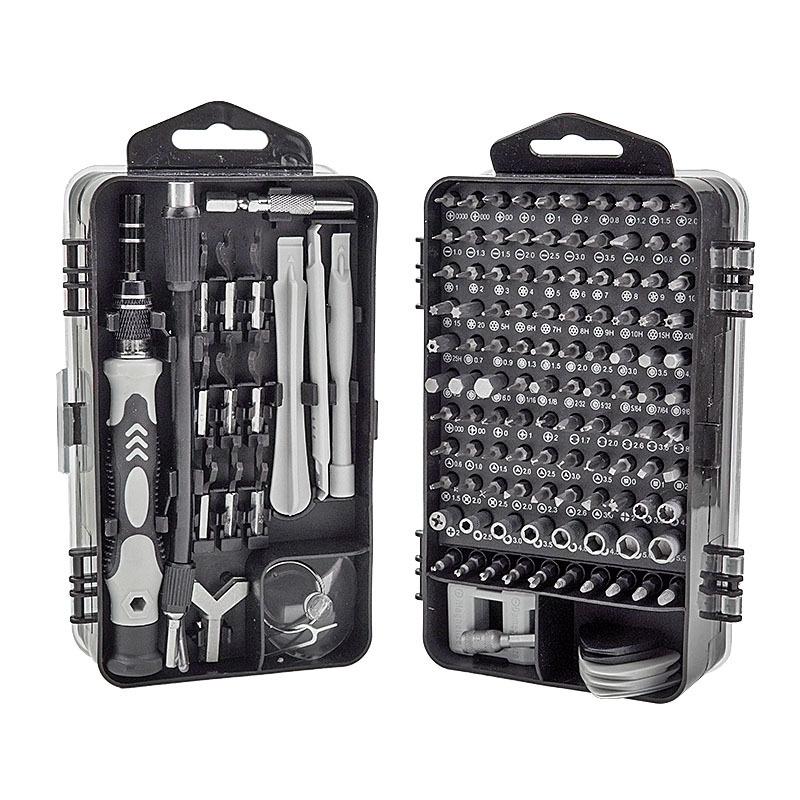 Computer Repair Kit,122 in 1 Magnetic Laptop Screwdriver Kit, Precision Screwdriver Set, Small Impact Screw Driver Set with Case
