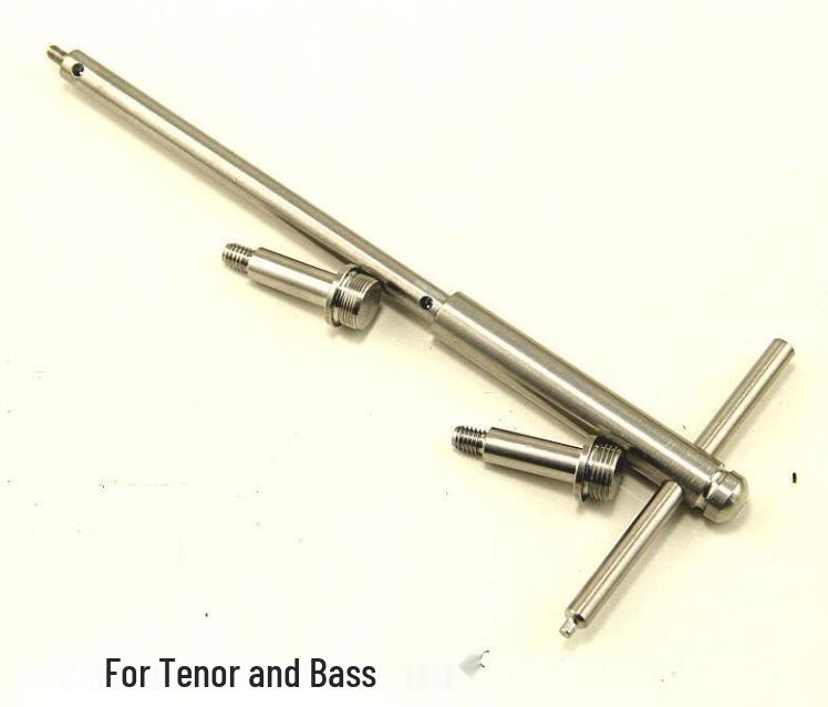 

Middle Bass Trombone Valve Key Tool - Piston Grinding Accessory for Musical Instrument Repair
