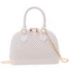 Pvc Shell Bag With Chain Strap For Daily Casual Women And Teen Girls